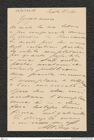 Nachlass Franz Steindachner, Brief von Alberto Perugia an Franz Steindachner (08.05.1881), Inv.Nr. 392.08, Seite 1